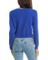 Фото #2 товара Hannah Rose Double Tipped Cropped Cashmere Cardigan Women's