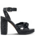 Фото #2 товара Fancey Woven Platform Dress Sandals