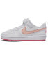 Спортивные кроссовки для девочек Nike Court Borough Low Recraft White/Pink, 13 - фото #5