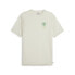 Фото #1 товара Puma Downtown Re:Collection Crew Neck Short Sleeve T-Shirt Mens White Casual Top