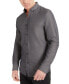 Men's 4-Way Stretch Solid Button-Down Shirt