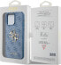 Guess Guess GUHCP15L4GMGBL iPhone 15 Pro 6.1" niebieski/blue hardcase 4G Big Metal Logo