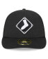 Фото #4 товара Men's Black Chicago White Sox 2024 Batting Practice Low Profile 59FIFTY Fitted Hat
