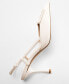 ფოტო #4 პროდუქტის Women's Sling Back Heel Shoes