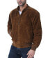 Фото #1 товара Men WWII Suede Leather Tanker Jacket - Big and Tall