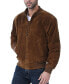 ფოტო #1 პროდუქტის Men WWII Suede Leather Tanker Jacket - Big and Tall