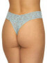 Фото #2 товара Hanky Panky Women's 248200 Original Rise Thong Blue Underwear Size OS