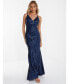 Фото #1 товара Women's Sequin Strappy Evening Dress