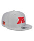 ფოტო #1 პროდუქტის Men's Gray Cincinnati Bengals 2024 Pro Bowl 9FIFTY Adjustable Snapback Hat