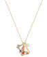 ფოტო #1 პროდუქტის Cubic Zirconia, Dried Flower Butterfly, Mama Pendant Necklace