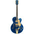 Фото #1 товара Gretsch G6120TG Players Edition Nashville Hollow Body Bigsby Azure Metallic