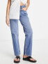 Фото #5 товара ASOS DESIGN Petite 90's straight jeans in mid blue