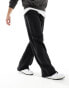 Фото #5 товара Weekday Astro loose fit joggers in black