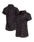 ფოტო #1 პროდუქტის Women's Black San Francisco Giants Floral Button Up Shirt