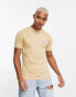 Vans summer camp back print t-shirt in stone