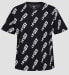 Фото #1 товара Levi's Men's T Shirt Short Sleeve Crew Neck XXL Logo Pattern Tee Black White New