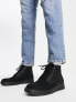 Фото #1 товара Jack & Jones suede lace up boot in black