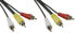 Фото #1 товара InLine AV Cable 3x RCA male / male 0.5m
