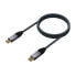 USB-C Cable Aisens A107-0628 1 m Grey (1 Unit)