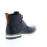 Фото #16 товара English Laundry Creek EL2692B Mens Black Leather Lace Up Casual Dress Boots