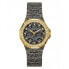 Фото #1 товара Guess Damen Armbanduhr Misfit, schwarz, gold 38 mm GW0597L1