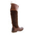 Roan by Bed Stu Natty F858037 Womens Brown Leather Lace Up Knee High Boots