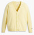 Фото #5 товара NEW Levi's Yellow Coit Boxy Knit Cardigan Sweater Men's Size Medium New