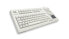 Фото #2 товара Cherry TouchBoard G80-11900 Corded Keyboard with Touchpad - Light Grey - USB - (QWERTY - UK) - Full-size (100%) - Wired - USB - Mechanical - QWERTY - Grey