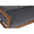 Фото #6 товара Набор стол и 3 кресла Home ESPRIT Коричневый Серый древесина акации 120 x 72 x 75 cm