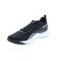 Фото #4 товара Reebok NFX Trainer Mens Black Canvas Lace Up Athletic Cross Training Shoes 13