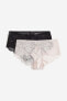 Фото #1 товара MAMA 2-pack Lace Hipster Briefs