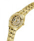 Guess Damen Armbanduhr Allara Multifunktion skeleton Gold GW0604L2