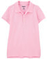 Фото #7 товара Kid Pink Piqué Polo Shirt 4