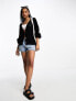 Фото #4 товара Hollister knitted cardigan in black