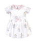 ფოტო #3 პროდუქტის Baby Girls Cotton Short-Sleeve Dresses 2pk, Elephant Princess