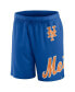 Фото #3 товара Шорты сетчатые Fanatics мужские синие New York Mets