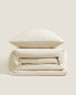 Washed linen bedspread (400 gxm²)