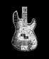 ფოტო #3 პროდუქტის Women's Premium Word Art Flowy Bass Guitar Tank Top