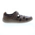 Фото #2 товара Dunham Fitsmart Fisherman DAZ07BR Mens Brown Extra Wide Sport Sandals Shoes 10.5