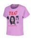 ფოტო #3 პროდუქტის Women's Purple TLC Solo Graphic T-shirt