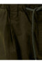 Фото #6 товара Paraşüt Pantolon Oversize Cepli Beli ve Paçaları Lastikli Stoperli Pamuklu