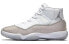 Фото #1 товара Кроссовки Nike Air Jordan 11 Retro White Metallic Silver (Белый, Серый)