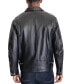 ფოტო #8 პროდუქტის Men's James Dean Leather Jacket, Created for Macy's