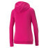Фото #2 товара Puma Power Tape Full Zip Hoodie Womens Pink Casual Outerwear 67422664