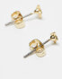 Фото #2 товара Pieces lightning bolt and star 2-pack stud earrings in gold