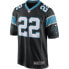 ფოტო #1 პროდუქტის NIKE NFL Carolina Panthers Game Team Player short sleeve v neck T-shirt