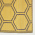Outdoor Teppich mit Honigwaben-Muster