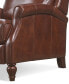 Leeah Leather Pushback Recliner