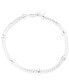 ფოტო #1 პროდუქტის Herringbone Link Chain Bracelet in Sterling Silver