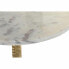 Фото #2 товара Вспомогательный стол DKD Home Decor Белый Позолоченный Алюминий Мрамор 40 x 40 x 61 cm